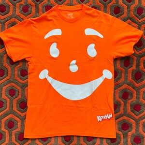 MAKE OFFER! Kool-Aid Men's Orange Graphic Tee t-shirt Medium